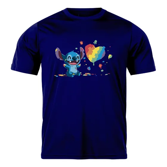 Camiseta Stitch Style Cartoon Filme Animação Lgbt Geek 
