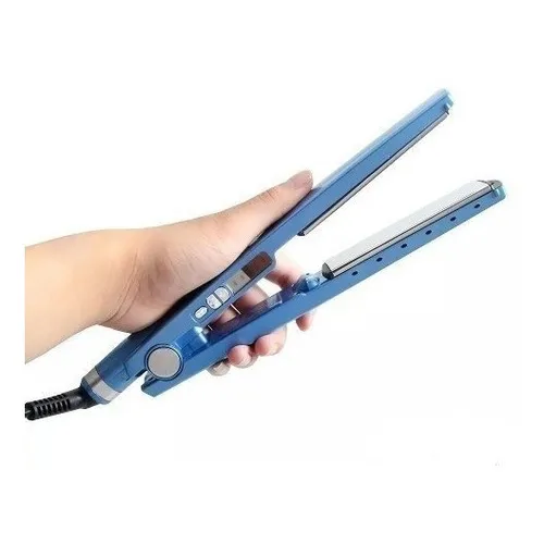 Chapinha Prancha Profissional Nano Titanium 1 1/4 Até 450ºf Cor Azul 127/220V