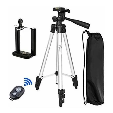 Tripoide Camara-celular Desplegable Con Control Dk 3888