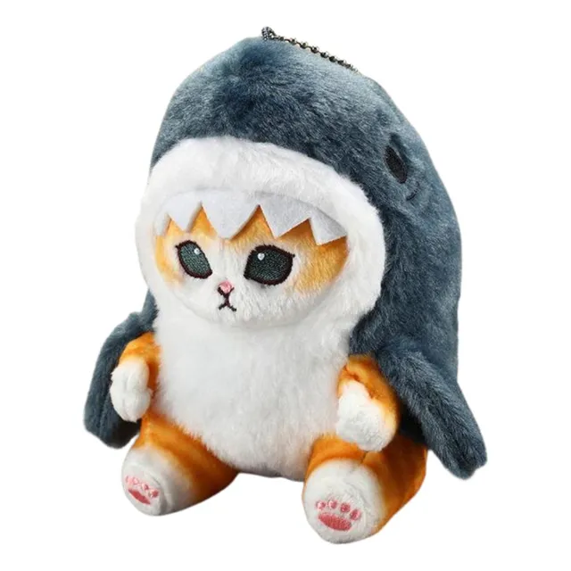 Peluche Gato Tiburón - Michi Disfraz Tiburón Kawaii Mofusand