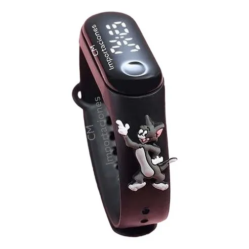 Reloj Digital Banda En Silicona Para Niños Y Adultos