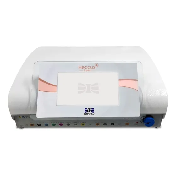 Heccus Turbo Terapia Combinada E Eletroporação Ibramed Cor Branco-cinza 127/220v
