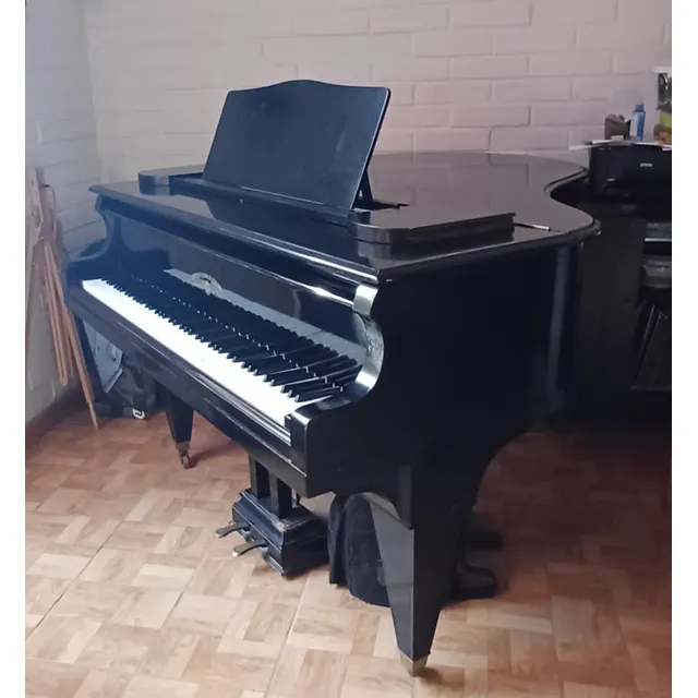Piano Alemán 1/4 De Cola Negro