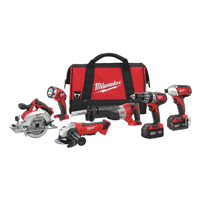 Milwaukee 2696-26 M18 Kit Combinado Inalámbrico De Iones De 