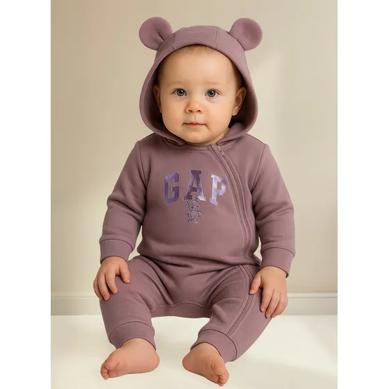 Macacão Moletom Baby Gap Disney Sem Pé Importado Eua