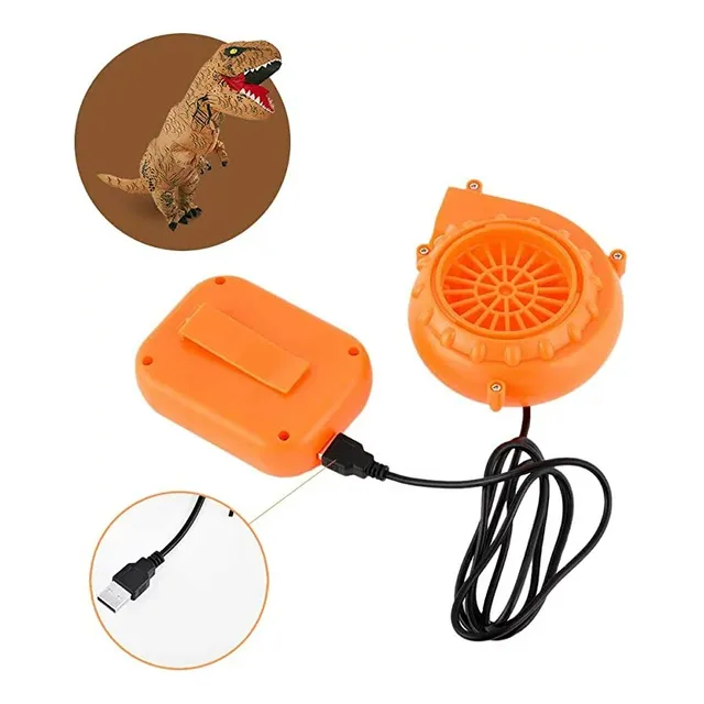 Mini Ventilador Inflador Repuesto Para Disfraz Inflable