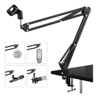 Verde:braço Articulado Suporte De Mesa Para Microfone Aço Verde:braço Articulado Suporte De Mesa Para Microfone Aço