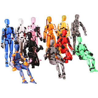 10 Pzs Figura Articulada Dummy 13 Robot Movable -no Armado 10 Pzs Figura Articulada Dummy 13 Robot Movable -no Armado