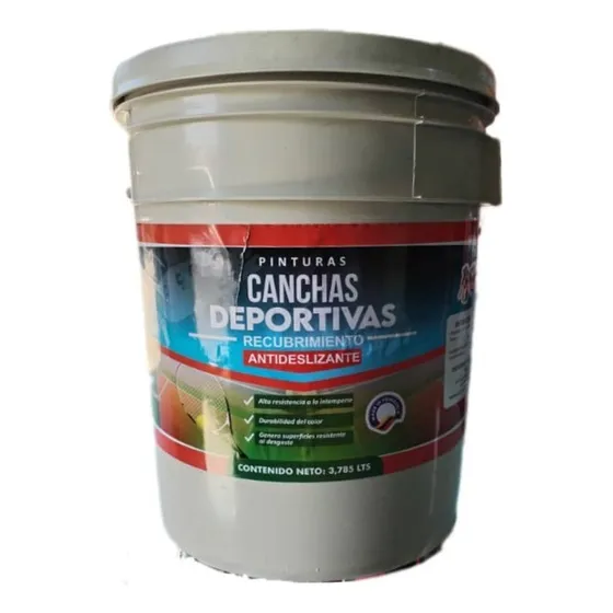 Pintura De Cancha Verde, Azul Y Otros Colores. Cuñete 