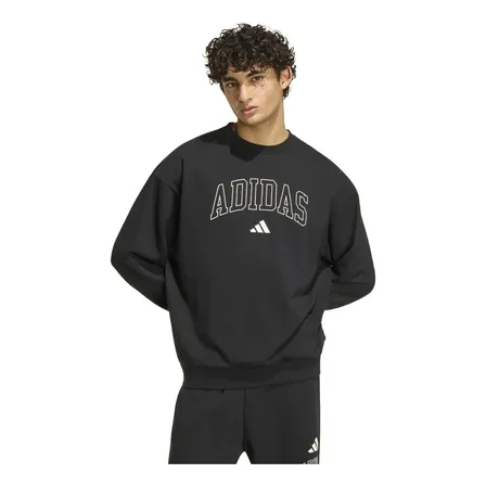 Moletom Masculino Esportivo adidas G Preto Liso