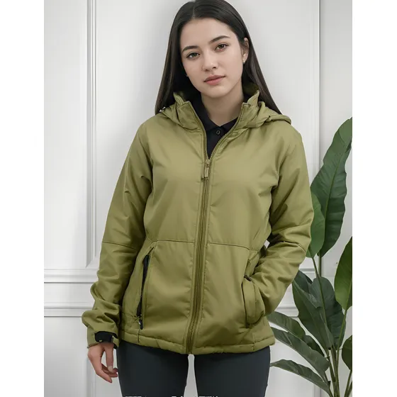 Campera De Neopreno Dama Bordo - Textilshop