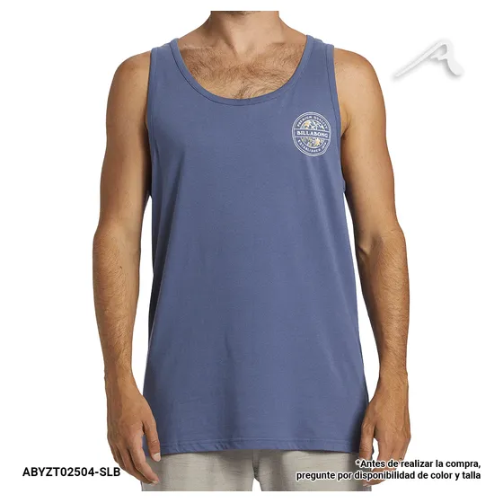 Camiseta  Azul Rotor Para Caballero Billabong