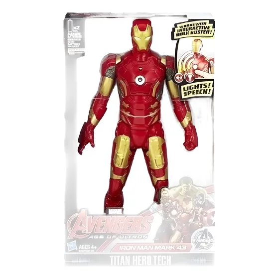 Avengers Series Iron Man Figura De Acción Articulada 30 Cm