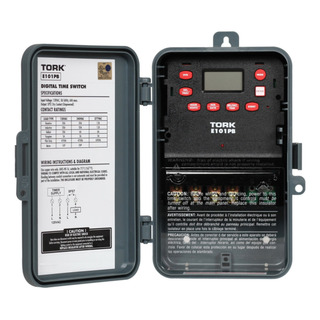 Timer Tork E101pb 120v 30a Interruptor Temporizador Digital Timer Tork E101pb 120v 30a Interruptor Temporizador Digital
