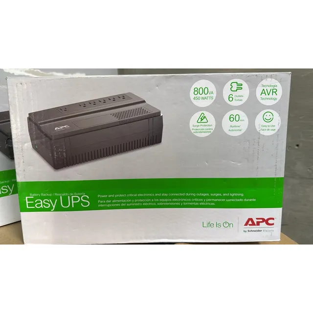 Ups Apc Bv 650 Va 6 Tomas 375 W Avr 120v Bv650 Nuevo Garanti