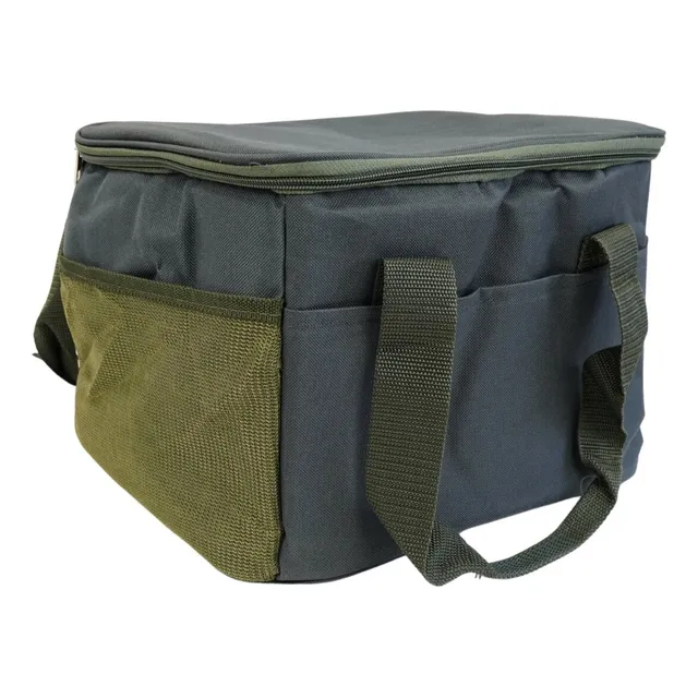 Bolso Conservadora De Tela Verde Oscuro - Telecompras Cs