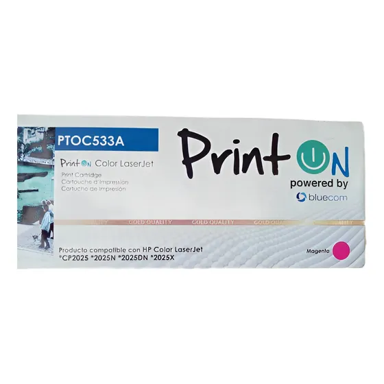Toner Printon Ptoc533a Hp Laser Jet Cp2025 2025n 2025dn Mage