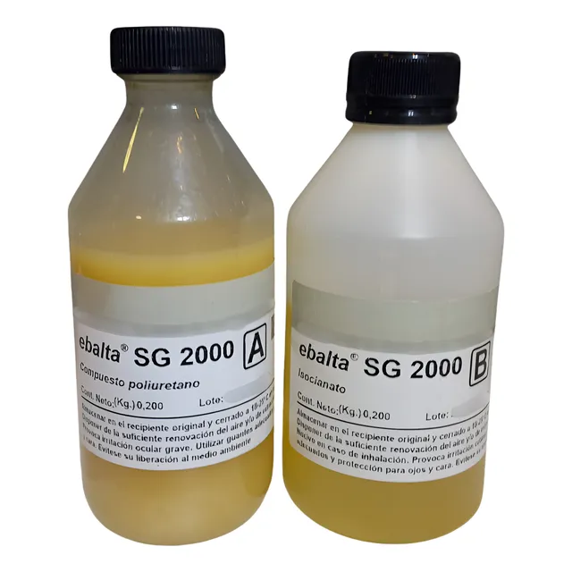 Resina Poliuretano Plastico Liquido Ebalta Sg 2000 400gr Doc