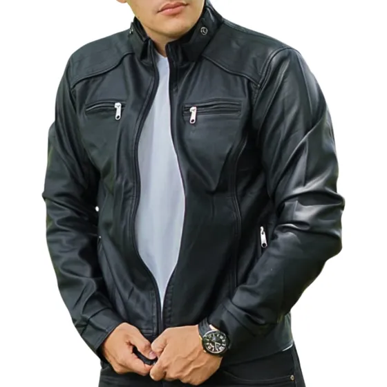Chaqueta Semicuero Caballero Importada Dia Del Padre