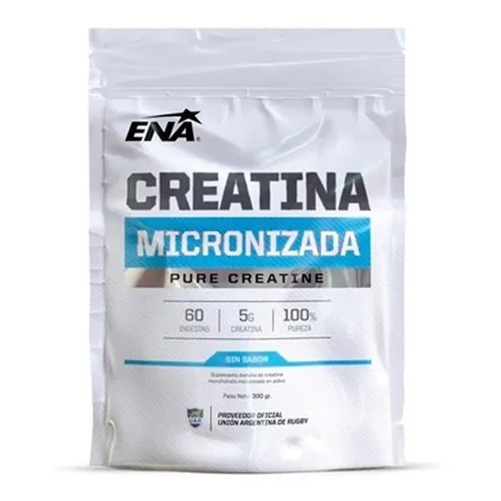 Ena Creatina Micronizada Sin Sabor X 300 Gr