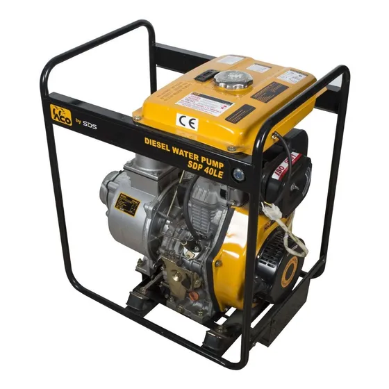 Motobomba Diesel 4  Sds Sdp40le