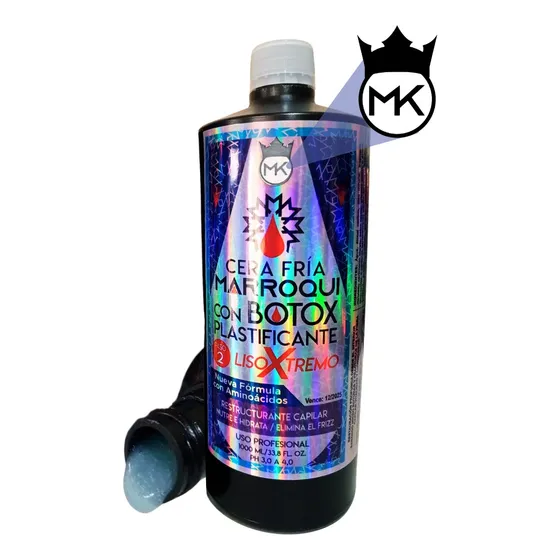 Cera Fria Botox Plastificante Linea Marroqui 1 Pote 1000ml