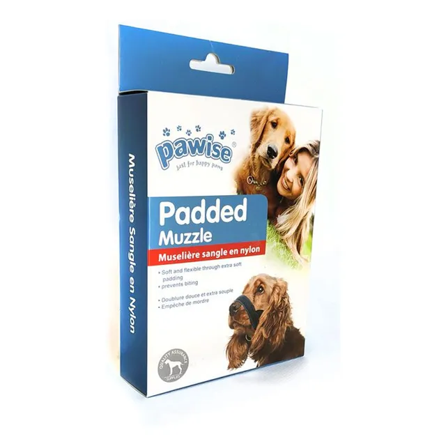 Pawise Padded Muzzle Perro Talla L Bozal Nylon