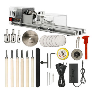 Mini Torno Beads Machine Wood Working Diy Ferramenta Claro Mini Torno Beads Machine Wood Working Diy Ferramenta Claro