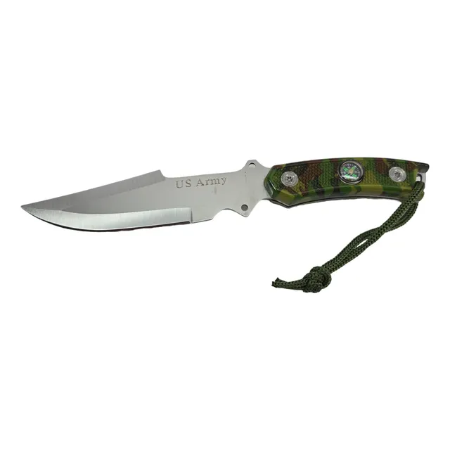Cuchillo De Supervivencia Camping Con Brujula, Cod 1316