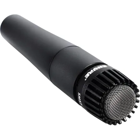 Microfone Shure Sm 57 Veja A Descrição Preto