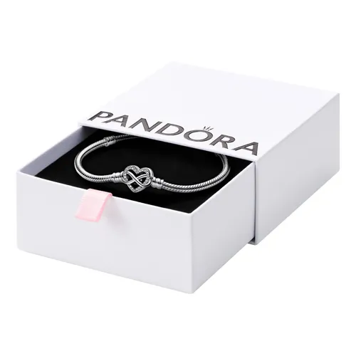 Bracelet Pandora Moments Family Tree Heart Clasp Silver