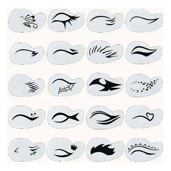 Plantillas Delineado Maquillaje - g a $1971