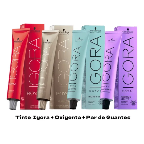 Tintes Igora Royal Disponibles Todos Los Tonos Original 