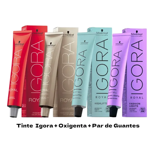 Tintes Igora Royal Disponibles Todos Los Tonos Original 