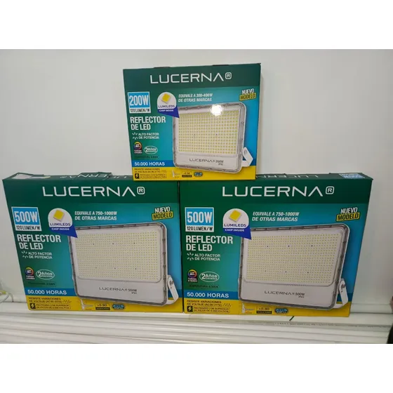 Reflector Led 200w Alta Potencia Lucerna 500w