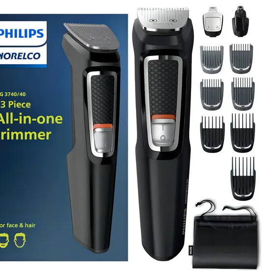 Rasuradora y cortadora de pelo Philips Norelco MG3750\u002F60 negra | Cuotas sin interés