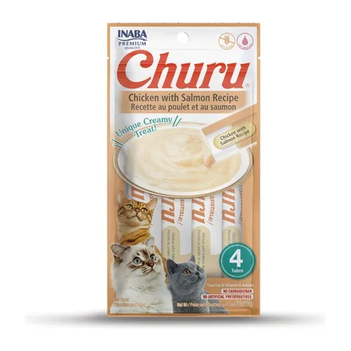Churu Receta Pollo Y Salmón - Unidad a $4850