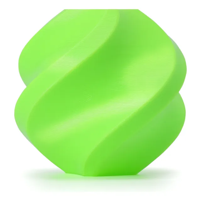 Filamento Tpu Ams Bambu Lab Con Carrete 1kg 1.75mm Macrotec Color Verde Neón