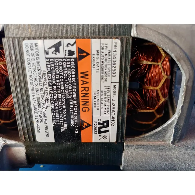 Motor Lavadora Whirpool Mod J5aac-0102 Casi Nuevo Y Correa