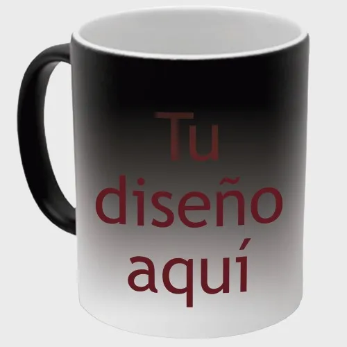 Taza Mágica Personalizada Logo Frase Imagen Foto Souvenir