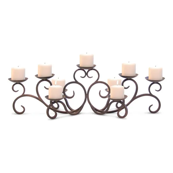 Casa Peregrinacion Hogar 17502 Hawthorne Candelabro Bronce