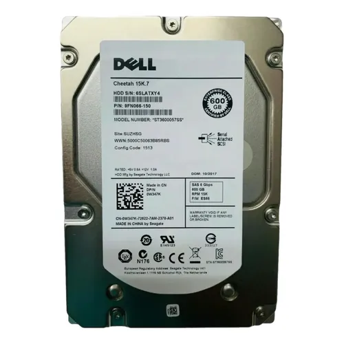 Hd Dell Gen 300gb 10k Sas 2.5 0t871k St9300603ss Cor Marrom-claro