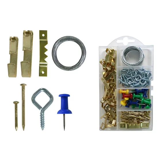 Organizador Con Ganchos Y Clavos Para Colgar Cuadros Rd6108