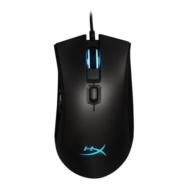 Mouse gamer de juego HyperX Pulsefire FPS Pro negro
