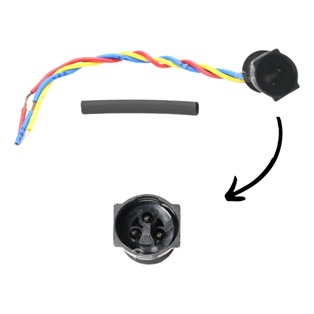 Conector Plug Macho 3 Vias Sensor Velocidade Bonanza Opala