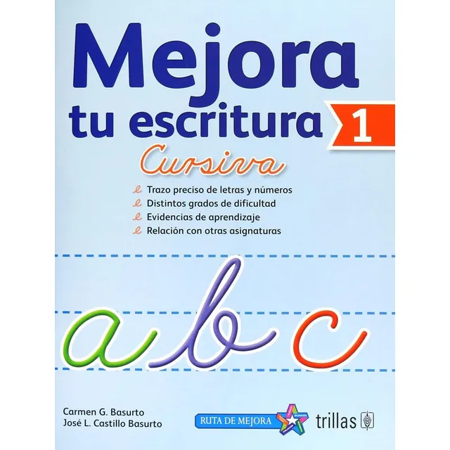 Mejora Tu Escritura 1. Cursiva. Primaria