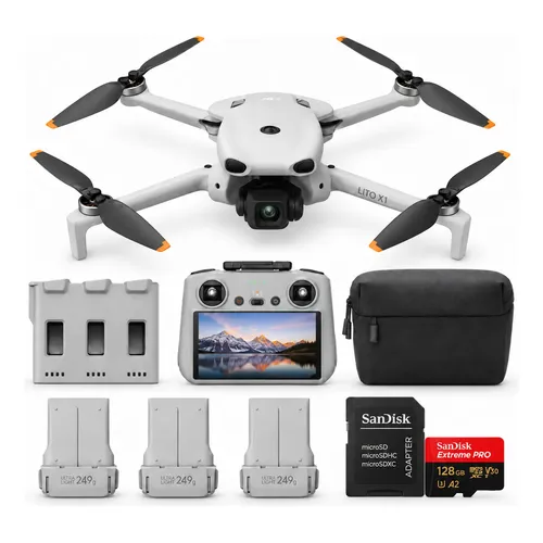 Drone DJI Mavic 2 Enterprise Dual com Câmera 4K e Térmica