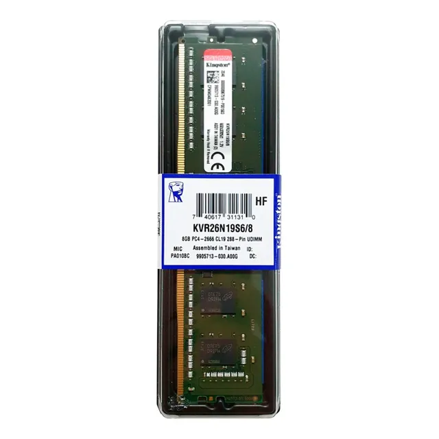 Memoria Kingston 8gb Ddr4 2666 Kvr26n19s6/8 Tranza