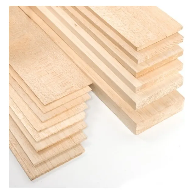 Madera Balsa En Plancha De 8cm X 90cm X 2mm Espesor