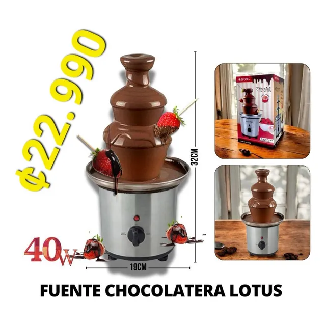 Fuente De Chocolate Lotus